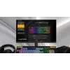 HATOR Icefall klávesnica herná USB QWERTY US English čierna RGB LED