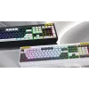 HATOR Icefall klávesnica herná USB QWERTY US English čierna RGB LED