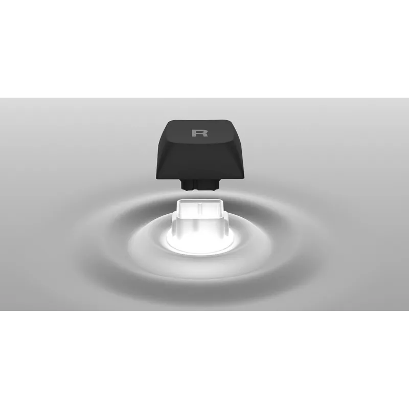 HATOR Icefall klávesnica herná USB QWERTY US English čierna RGB LED