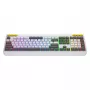 HATOR Icefall klávesnica herná USB QWERTY US English biela Full-Size RGB LED