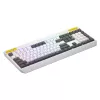 HATOR Icefall klávesnica herná USB QWERTY US English biela Full-Size RGB LED