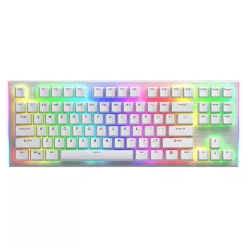 HATOR Gravity X TKL klávesnica herná USB QWERTY US English biela