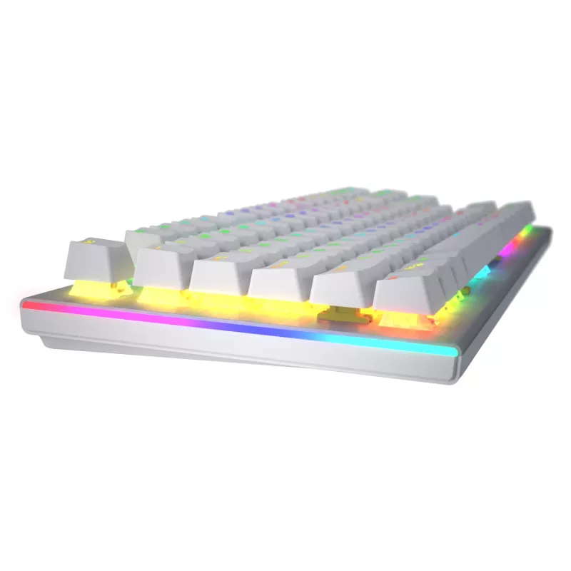 HATOR Gravity X TKL klávesnica herná USB QWERTY US English biela