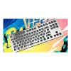 HATOR Gravity X TKL klávesnica herná USB QWERTY US English biela