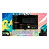 HATOR Gravity X TKL klávesnica herná USB QWERTY US English biela