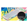 HATOR Gravity X TKL klávesnica herná USB QWERTY US English biela