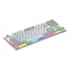 HATOR Gravity TKL klávesnica herná USB QWERTY US English biela