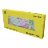 HATOR Gravity TKL klávesnica herná USB QWERTY US English biela