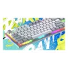 HATOR Gravity TKL klávesnica herná USB QWERTY US English biela