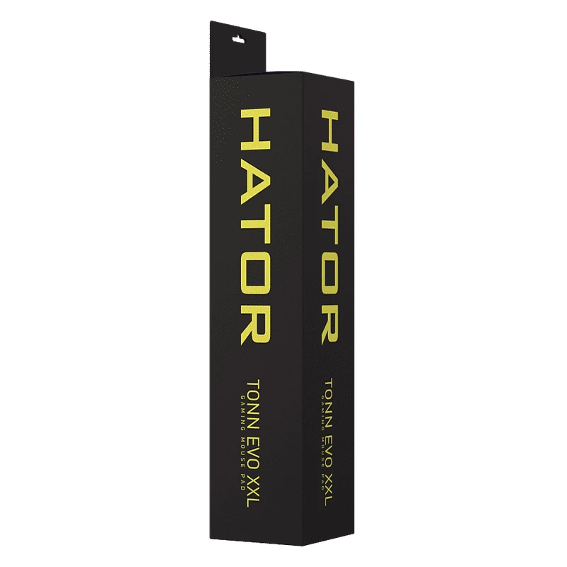 HATOR Tonn EVO XXL podložka pod myš herná čierna