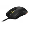 HATOR Pulsar 3, čierna – optické žlté 100M spínače PixArt PMW 3311 (HTM610)