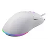 Myš HATOR Pulsar 3 optická žltá 12000 DPI 6 tlačidiel biela