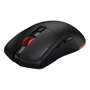 HATOR Pulsar 3 Wireless, čierna - optické žlté 100M spínače PixArt PMW 3311 (HTM630)
