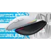 HATOR Pulsar 3 Wireless, čierna - optické žlté 100M spínače PixArt PMW 3311 (HTM630)