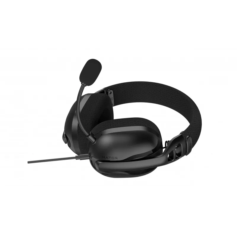 HATOR Hyperpunk 3 USB headset káblový in-ear herný USB Type-C / USB Type-A čierny
