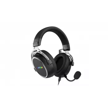 HATOR Hypergang 3 USB headset káblový a bezdrôtový s hlavovým mostom herný USB Type-C / USB Type-A Bluetooth čierny