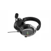 HATOR Hypergang 3 USB headset káblový a bezdrôtový s hlavovým mostom herný USB Type-C / USB Type-A Bluetooth čierny