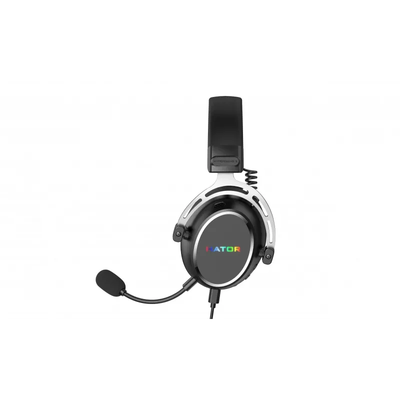 HATOR Hypergang 3 USB headset káblový a bezdrôtový s hlavovým mostom herný USB Type-C / USB Type-A Bluetooth čierny
