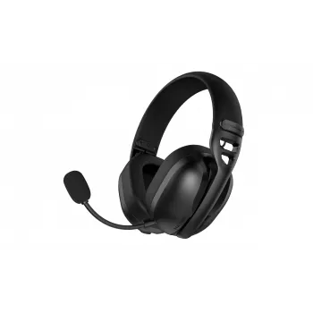 HATOR Hyperpunk 3 bezdrôtový headset káblový a bezdrôtový s hlavovým mostom herný USB Type-C / USB Type-A Bluetooth čierny