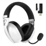 HATOR Hyperpunk 3 bezdrôtový headset káblový a bezdrôtový s hlavovým mostom herný USB Type-C / USB Type-A Bluetooth biely