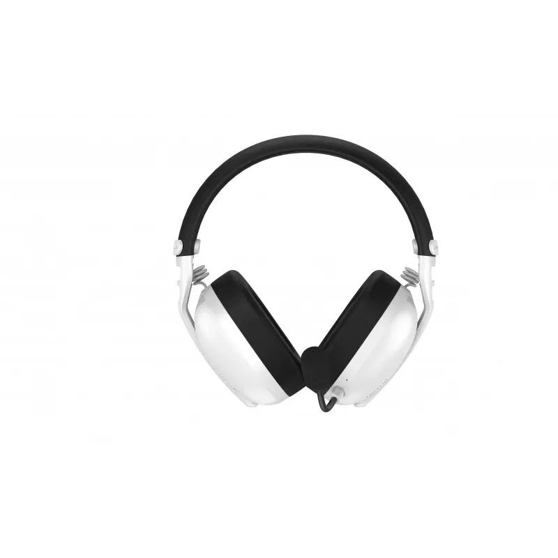 HATOR Hyperpunk 3 bezdrôtový headset káblový a bezdrôtový s hlavovým mostom herný USB Type-C / USB Type-A Bluetooth biely
