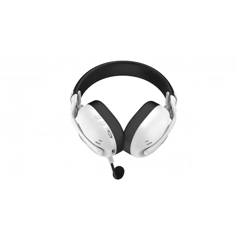 HATOR Hyperpunk 3 bezdrôtový headset káblový a bezdrôtový s hlavovým mostom herný USB Type-C / USB Type-A Bluetooth biely
