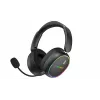 HATOR Phoenix 2 bezdrôtový headset káblový a bezdrôtový s hlavovým mostom herný USB Type-C / USB Type-A Bluetooth čierny