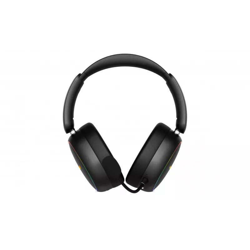 HATOR Phoenix 2 bezdrôtový headset káblový a bezdrôtový s hlavovým mostom herný USB Type-C / USB Type-A Bluetooth čierny