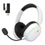 HATOR Phoenix 2 bezdrôtový headset káblový a bezdrôtový s hlavovým mostom herný USB Type-C / USB Type-A Bluetooth biely