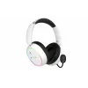 HATOR Phoenix 2 bezdrôtový headset káblový a bezdrôtový s hlavovým mostom herný USB Type-C / USB Type-A Bluetooth biely