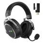 HATOR Hypergang 3 bezdrôtový headset s hlavovým mostom herný USB Type-C / USB Type-A Bluetooth čierny