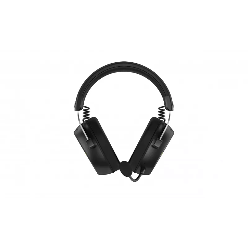 HATOR Hypergang 3 bezdrôtový headset s hlavovým mostom herný USB Type-C / USB Type-A Bluetooth čierny
