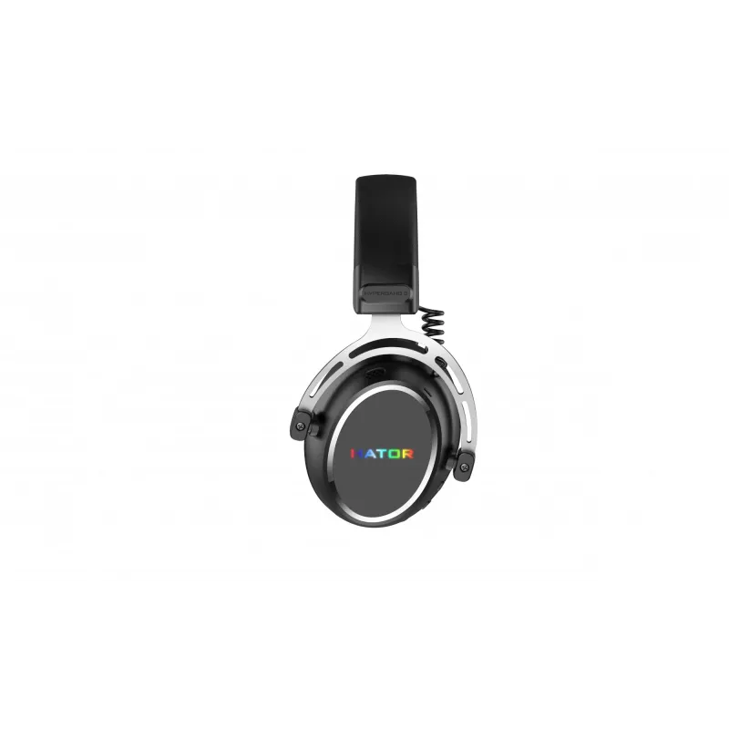 HATOR Hypergang 3 bezdrôtový headset s hlavovým mostom herný USB Type-C / USB Type-A Bluetooth čierny