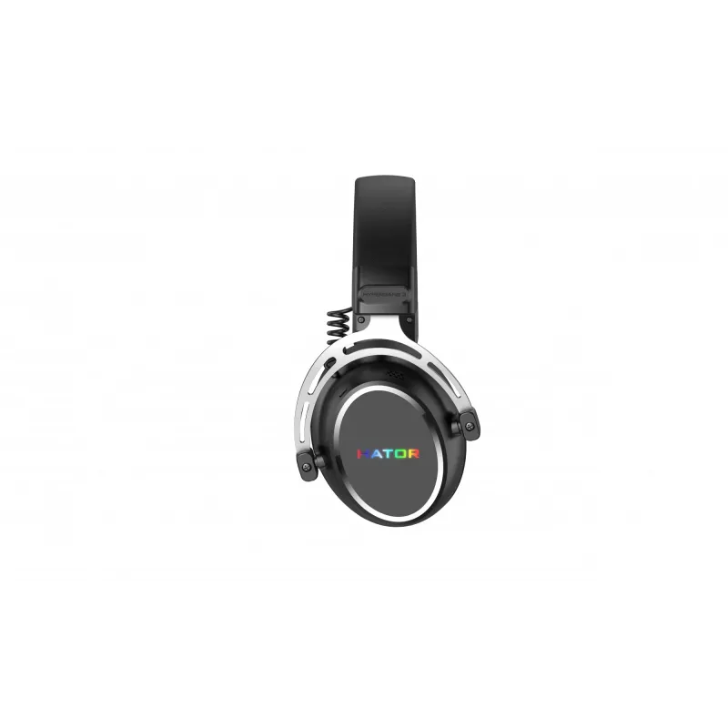 HATOR Hypergang 3 bezdrôtový headset s hlavovým mostom herný USB Type-C / USB Type-A Bluetooth čierny