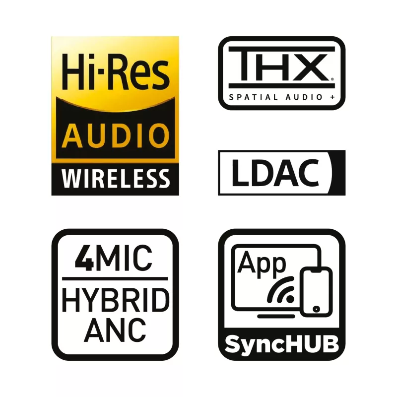 HATOR Hypergang 3 bezdrôtový headset s hlavovým mostom herný USB Type-C / USB Type-A Bluetooth biely