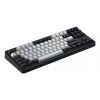 HATOR Rockfall 3 TKL Wireless, čierna, QMK/VIA, OMA profil bielo-čierne keycapy klávesnica - lineárne mechanické hotswap spínače - US - ANSI rozloženie (HTK850)