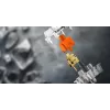 HATOR Rockfall 3 TKL Wireless, čierna, QMK/VIA, OMA profil bielo-čierne keycapy klávesnica - lineárne mechanické hotswap spínače - US - ANSI rozloženie (HTK850)
