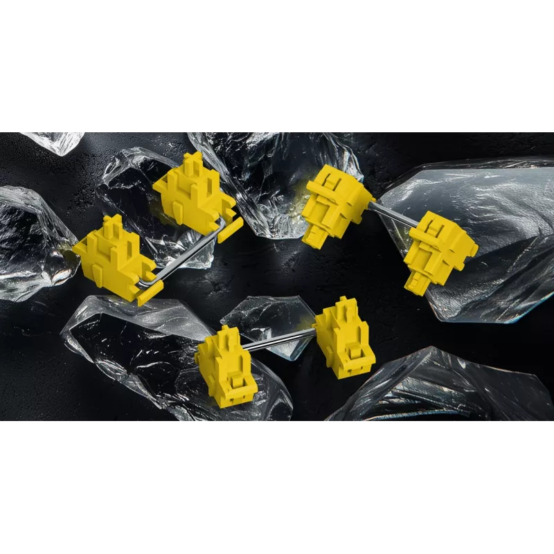 HATOR Rockfall 3 TKL Wireless, čierna, QMK/VIA, OMA profil bielo-čierne keycapy klávesnica - lineárne mechanické hotswap spínače - US - ANSI rozloženie (HTK850)