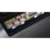 HATOR Rockfall 3 TKL Wireless, čierna, QMK/VIA, OMA profil bielo-čierne keycapy klávesnica - lineárne mechanické hotswap spínače - US - ANSI rozloženie (HTK850)