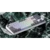 HATOR Rockfall 3 TKL Wireless, čierna, QMK/VIA, OMA profil bielo-čierne keycapy klávesnica - lineárne mechanické hotswap spínače - US - ANSI rozloženie (HTK850)