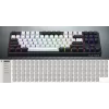 HATOR Rockfall 3 TKL Wireless, čierna, QMK/VIA, OMA profil bielo-čierne keycapy klávesnica - lineárne mechanické hotswap spínače - US - ANSI rozloženie (HTK850)