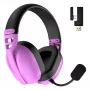 HATOR Hyperpunk 3 bezdrôtový headset káblový a bezdrôtový s hlavovým mostom herný USB Type-C / USB Type-A Bluetooth fialový