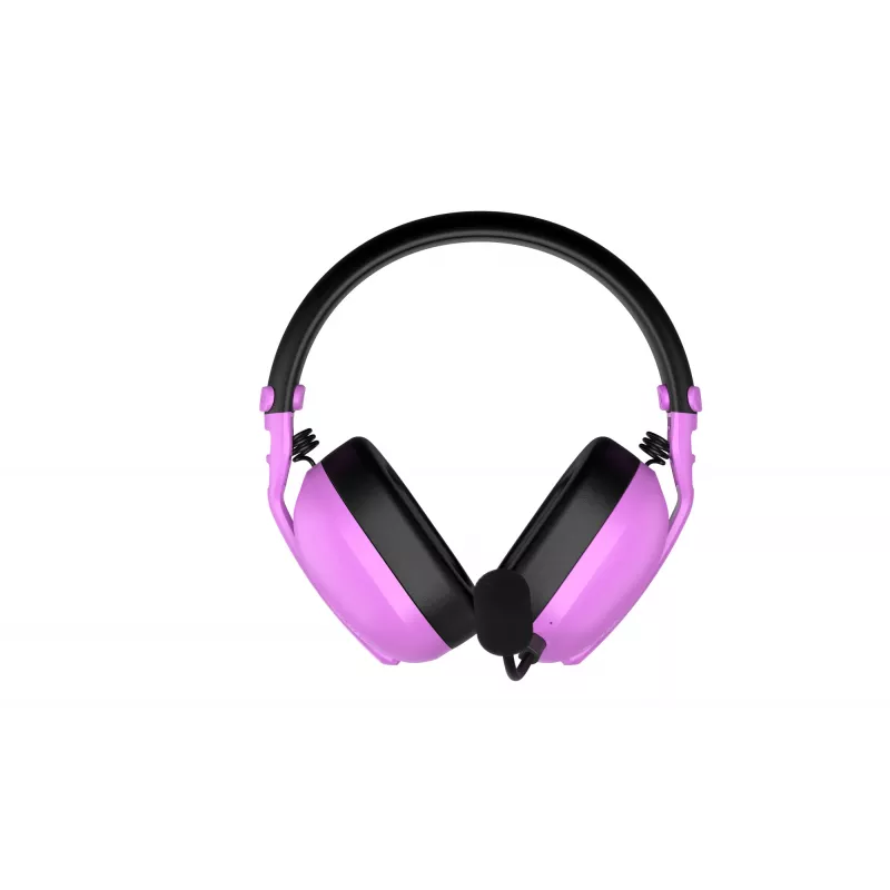 HATOR Hyperpunk 3 bezdrôtový headset káblový a bezdrôtový s hlavovým mostom herný USB Type-C / USB Type-A Bluetooth fialový
