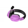 HATOR Hyperpunk 3 bezdrôtový headset káblový a bezdrôtový s hlavovým mostom herný USB Type-C / USB Type-A Bluetooth fialový