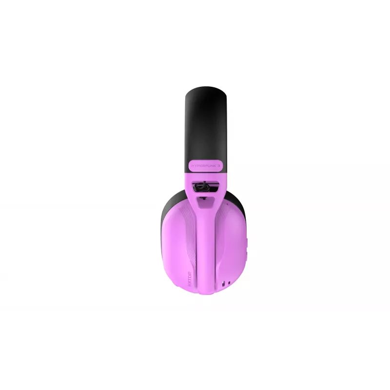 HATOR Hyperpunk 3 bezdrôtový headset káblový a bezdrôtový s hlavovým mostom herný USB Type-C / USB Type-A Bluetooth fialový