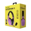 HATOR Hyperpunk 3 bezdrôtový headset káblový a bezdrôtový s hlavovým mostom herný USB Type-C / USB Type-A Bluetooth fialový
