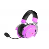 HATOR Hypergang 3 bezdrôtový headset s hlavovým mostom herný USB Type-C / USB Type-A Bluetooth fialový