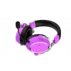 HATOR Hypergang 3 bezdrôtový headset s hlavovým mostom herný USB Type-C / USB Type-A Bluetooth fialový