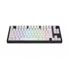 HATOR Skyfall Wireless 80 klávesnica herná USB + RF Wireless + Bluetooth QWERTY US English čierna, biela