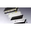 HATOR Skyfall Wireless 80 klávesnica herná USB + RF Wireless + Bluetooth QWERTY US English čierna, biela